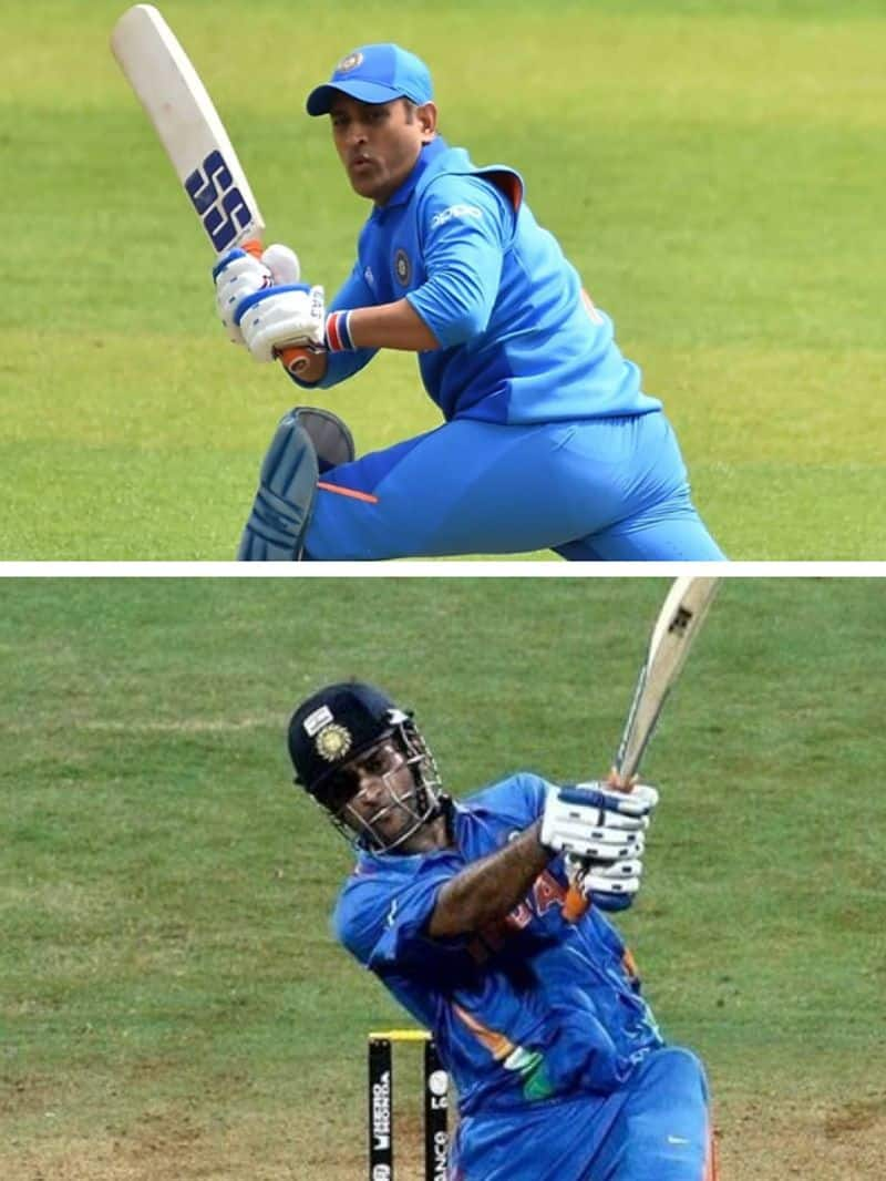 How much was MS Dhoni's 2011 World Cup bat sold for? RKK