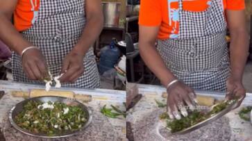 WATCH: Video of Man Stuffing Neem Leaves into Paratha Shocks Internet  NTI