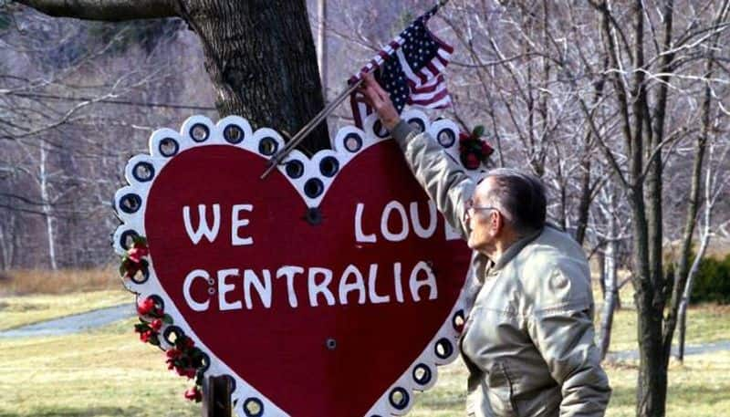 Centralia ghost town in Pennsylvania