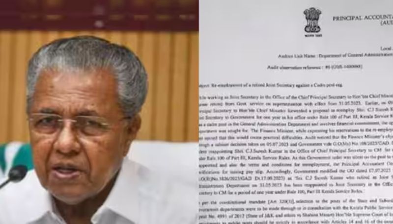 Row over re-appointment of a retired officer in Kerala Chief Minister's office anr