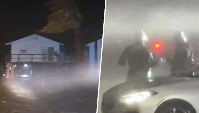 Powerful winds, torrential rains strike Texas as hurricane Beryl makes landfall; WATCH dramatic videos snt