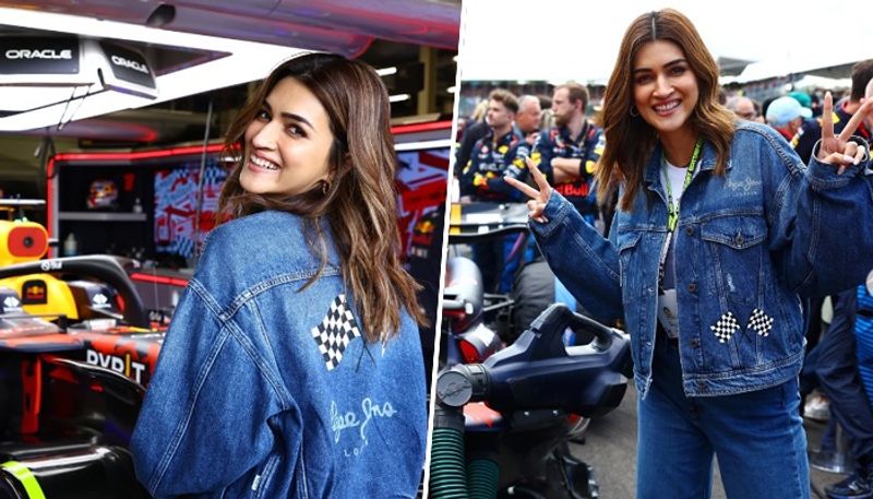 Kriti Sanon at Silverstone: First Bollywood actress to attend F1; star wishes luck to Max and Checo RBA