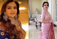 nita ambani designer simple Hairstyle design for women long hair kxa 