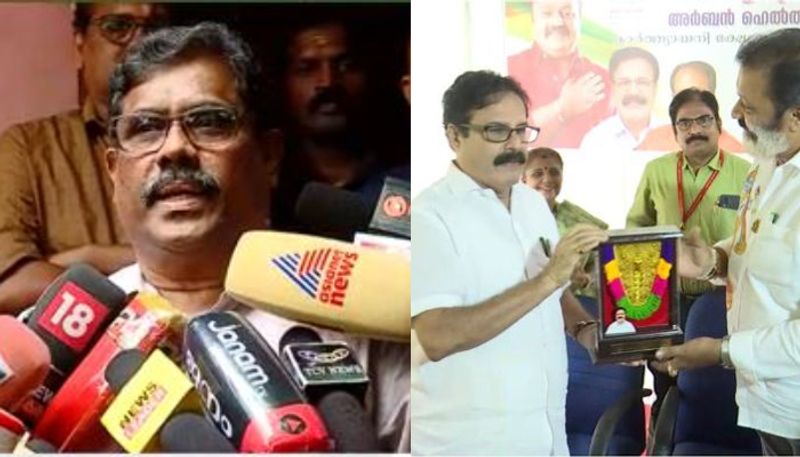 CPI district secretary wants Thrissur mayor to resign opposition wants mayor to resign  