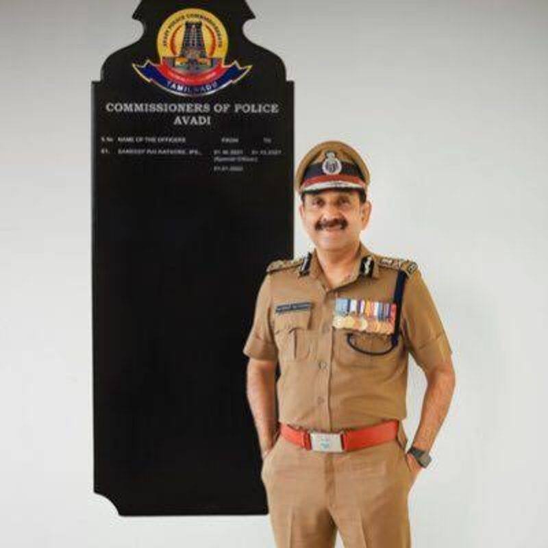 What is the background behind the sudden change of Chennai Police Commissioner Sandeep Roy Rathore kak