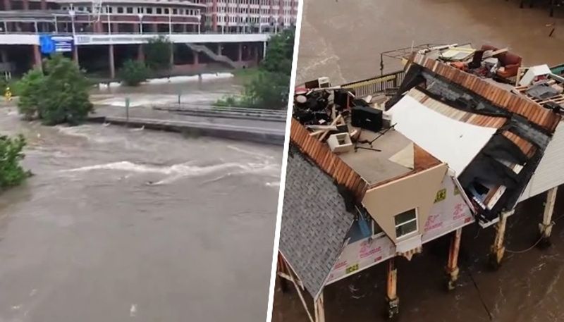 Hurricane Beryl swallows Texas: Dramatic drone videos capture homes ravaged, major flooding and more (WATCH) snt