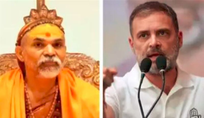 Violent Hindu Shankaracharya Swamiji of Jyotirmath supports Rahul Gandhi statement akb