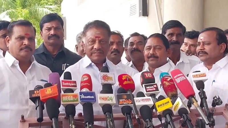 O Panneerselvam said that if AIADMK wants to win in the upcoming elections, everyone should unite vel