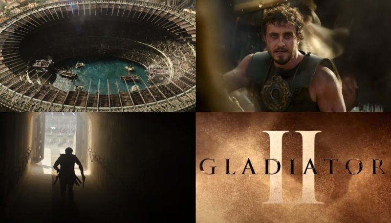 gladiator 2 movie trailer Ridley Scott Paul Mescal Paramount Pictures