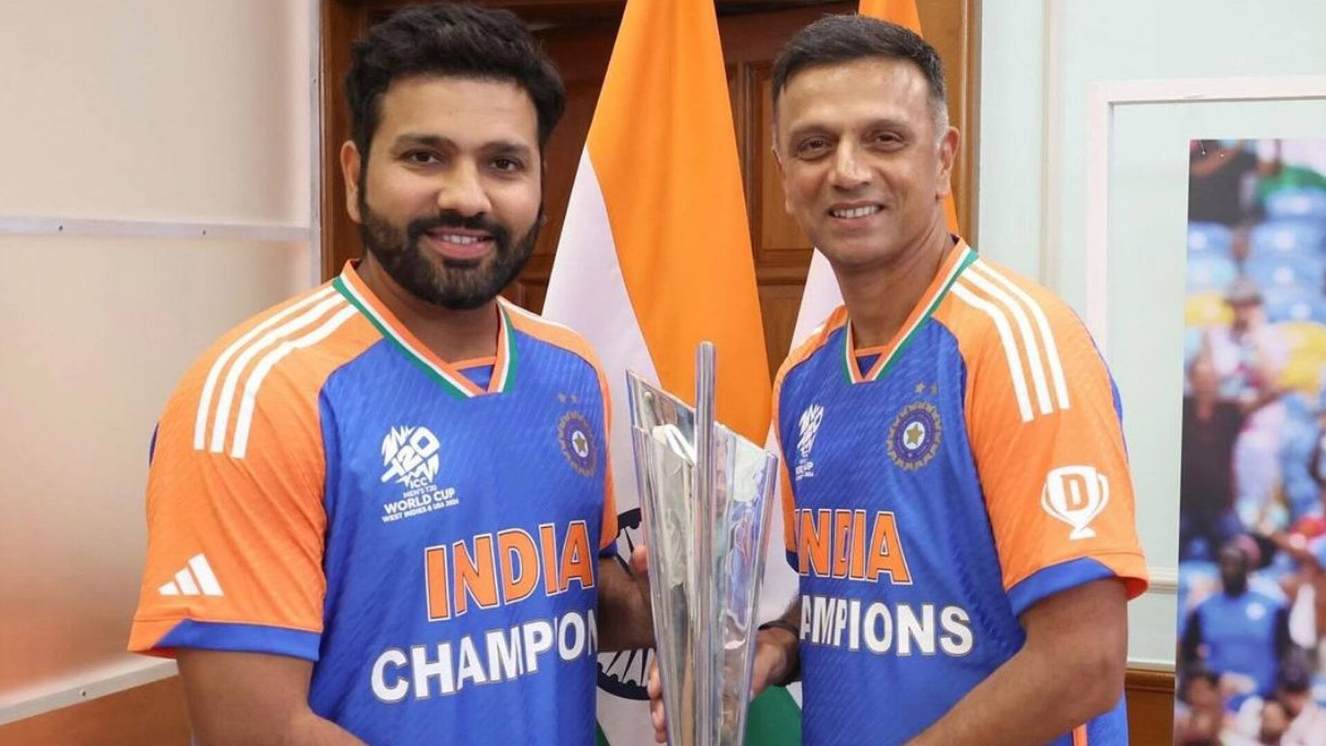 Rohit Sharma, Rahul Dravid