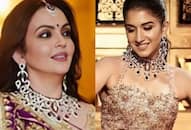 radhika merchant isha ambani wore nita ambani  shloka mehta wedding jewelry anant ambani wedding kxa