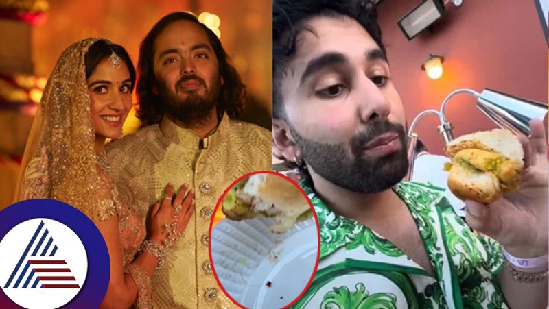 Orry finds hair in vada pav at Ambanis pre wedding festivities in Portofino video viral suc