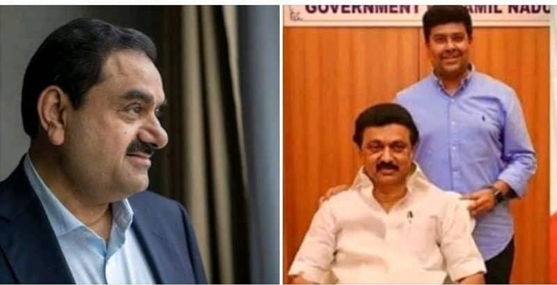 Whom did famous industrialist Adani meet in Chennai KAK