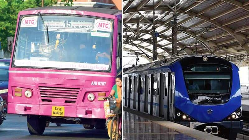 Chennai One ticket is enough to travel by bus and train! Beginning of December! sgb