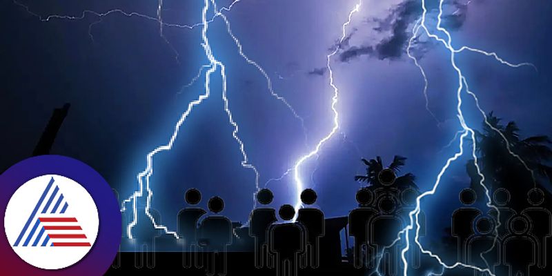 Farmer 7 children including 38 killed in lightning strike in Uttar Pradesh in a single day akb