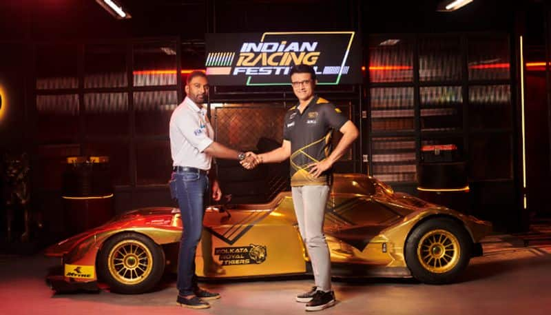 Sourav Ganguly becomes owner of Kolkata Royal Tigers Racing Team in Indian Racing Festival