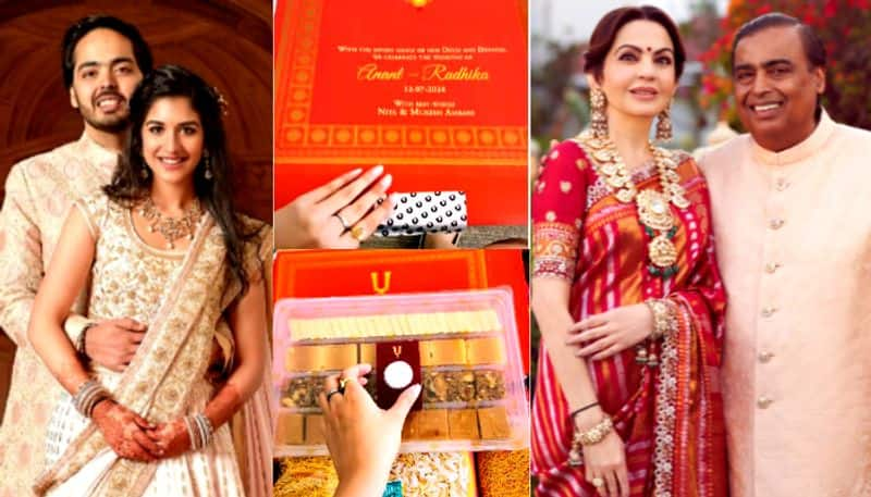 Anant Ambani Radhika Merchant s wedding, Reliance employee receives gift box from mukesh ambani 