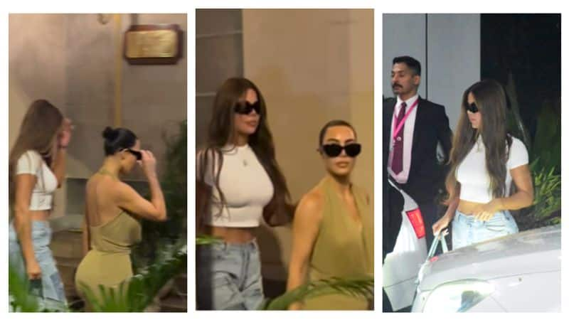 Anant Ambani, Radhika Merchant Wedding: Kim Kardashian, Khloe arrive at Mumbai airport; wave at paps [WATCH] ATG