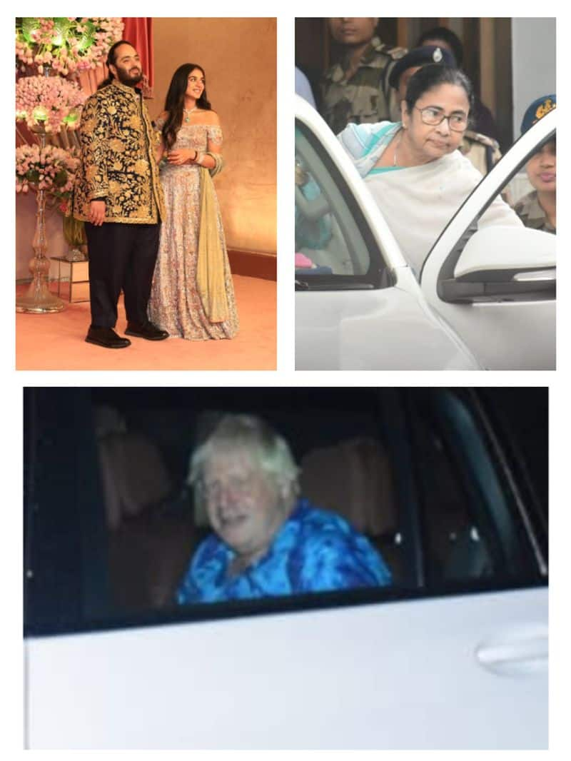 Anant Ambani, Radhika: Boris Johnson to Mamata Banerjee in Mumbai ATG