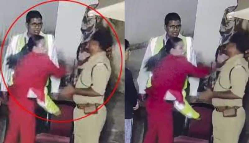 SpiceJet woman employee arrested for slapping CISF ASI at Jaipur airport alleges sexual harassment video