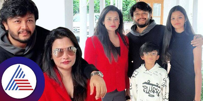 Golden Star Ganesh lovely wishes for his wife Shilpa on her birthday pav