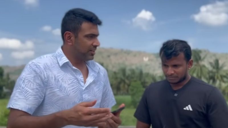 Ravichandran Ashwin posted a video on his YouTube channel in which he discussed about cricket with T Natarajan rsk