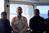 Brave Rescue by Indian Ship in Red Sea Captain and Crew win  bravery awards 