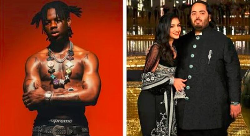 Baby come down Fame Hollywood singer Rema got paid for this huge amount for perform Ambani family wedding akb