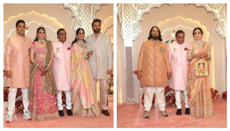 Anant Ambani, Radhika Merchant GRAND Wedding: Nita, Mukesh, Akash, Sloka and other Baraatis leave Antilia FIRST pictures OUT ATG