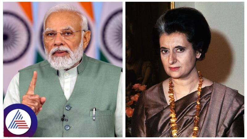 narendra modi and indira gandhi