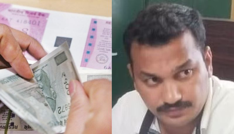 Lokayukta arrest Karnataka State Special Reserve Police inspector for taking bribe from constable 