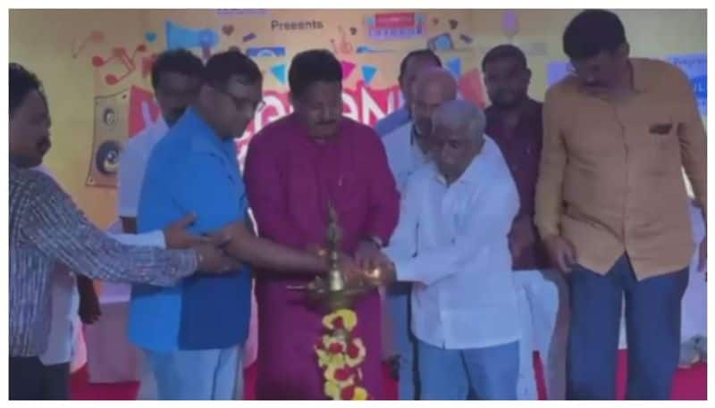 Yelahanka sambhrama inaugurated by MLA S.R. Vishwanath nbn