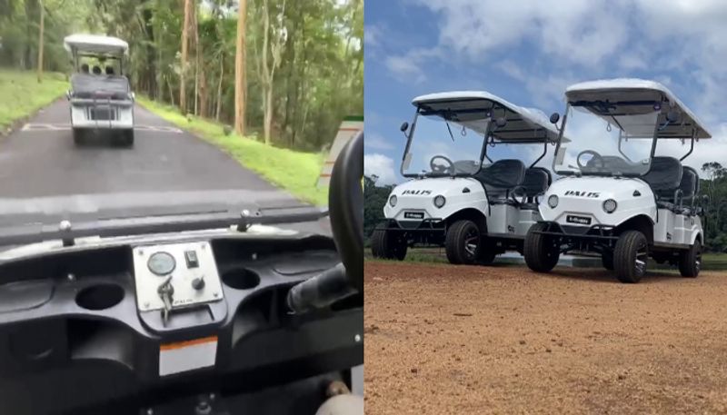 Buggy cars of the forest department have arrived for the tourists coming to Thekkady to experience the beauty of the forest