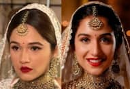 Anant Ambani Radhika merchant wedding bridal look jewelry Anjali merchant