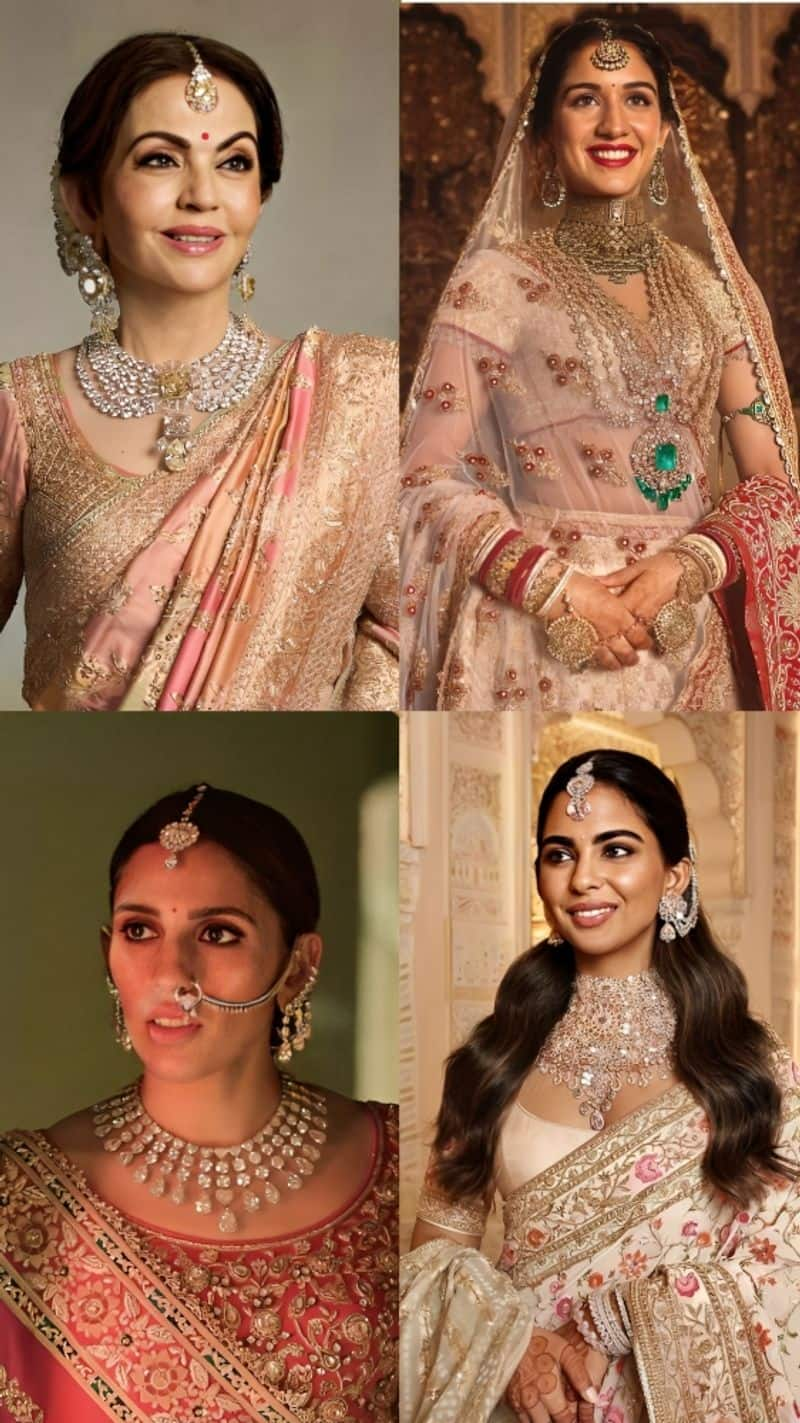 anant ambani radhika merchant wedding nita isha shloka mehta jewelry collection cost 