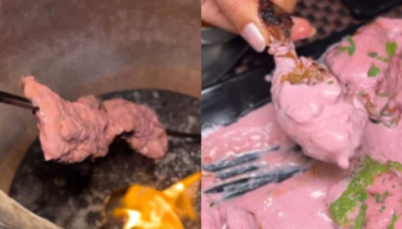Viral Video Unveils Pink Tandoori Chicken, Internet Labels It 'Barbie Q Chicken' [Watch]