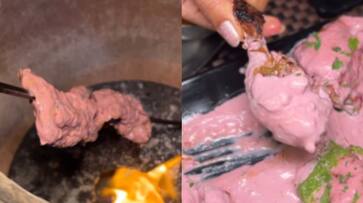 Viral Video Unveils Pink Tandoori Chicken, Internet Labels It 'Barbie-Q Chicken' [Watch] NTI