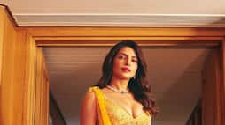 Actress  Priyanka Chopra latest blouse design for anant ambani wedding 