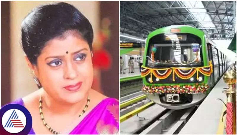 Kannada tv presenter Aparna Vastarey voice changes in Bengaluru namma metro new routes sat