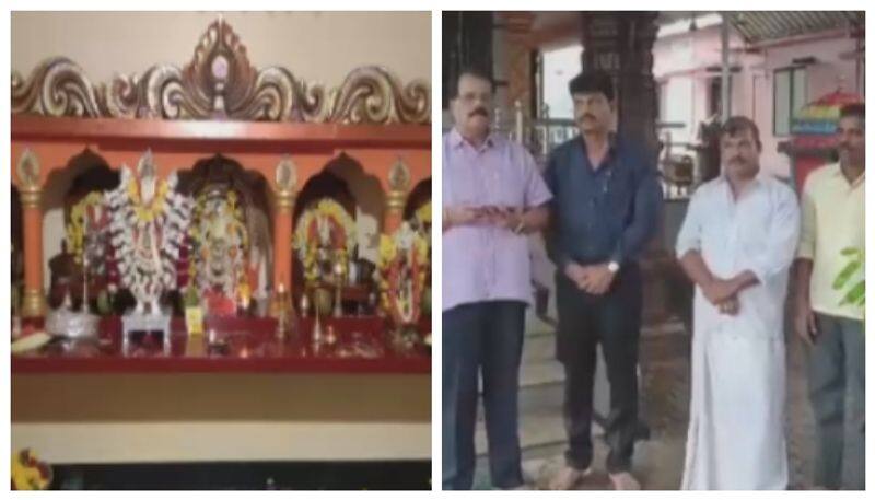 theft in Babbu swamy daiva temple at udupi nbn