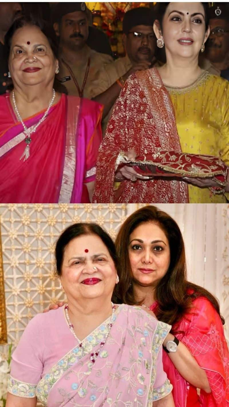 kokilaben ambani love for daughters in law nita vs tina ambani 