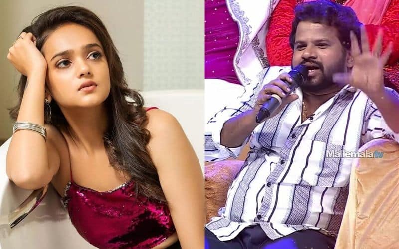 Hyper Aadi Warns publicly  bigg boss fame Satya in dhee reality show ksr 