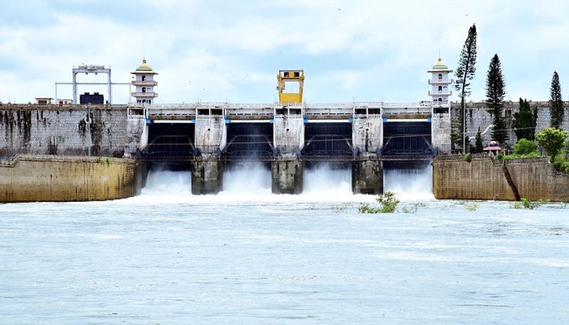 Kabini dam filled for the first time in 2 years due to heavy rain in kerala grg 