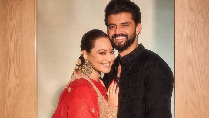 Sonakshi Sinha Latest Photos with Zaheer Iqbal 