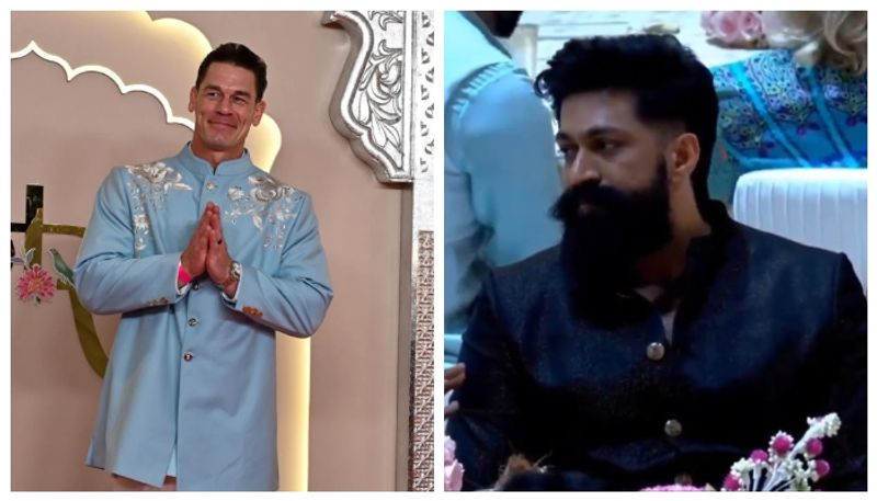 wwe john cena in rocking star yash upcoming Toxic film rumors after attending ambani wedding gow