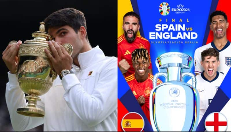 football Ive already done my job Wimbledon 2024 champion Alcaraz quips ahead of Spain vs England Euro 2024 final (WATCH) snt