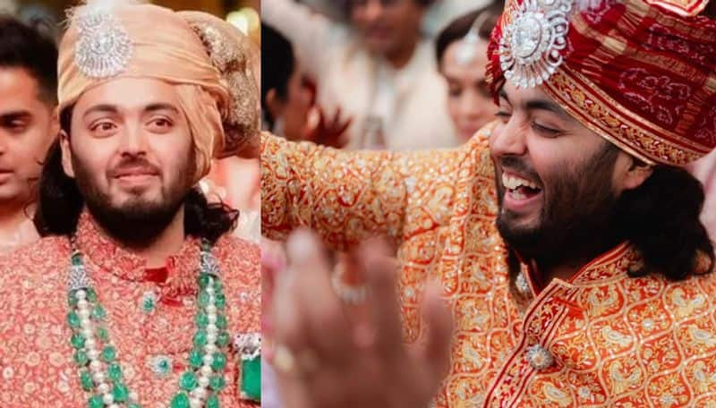 anant ambani wedding dress his dazzling kalgi a show stealer see how much it worth ans