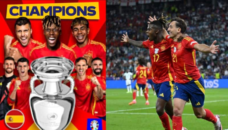 football Spain clinch Euro 2024 title with dramatic 2-1 win over England, secure record 4th European Championship snt