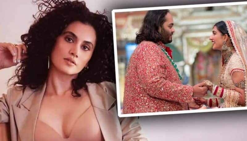 Actress Taapsee Pannu Reveals why she did not attent Anant Ambani Radhika Merchant Wedding Rya