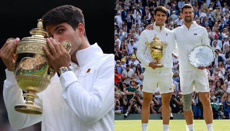 Wimbledon 2024 Carlos Alcaraz Beats Novak Djokovic To Claim Back To Back Wimbledon Titles kvn